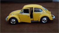 Yellow/Orange VW Beetle, Metal -see details
