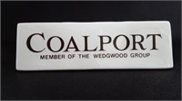 Hard-to-Find Coalport Display Sign -see details
