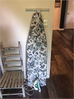 Ironing Board w/Cover & Iron