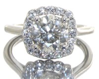 14kt Gold 2.63 ct Brilliant Round Diamond Ring