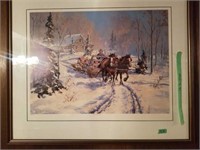 G Jarvis 309 / 1200 HAY sleigh Kids Print