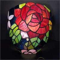 STAINED GLASS LIGHT WALL SHADE "NEW"