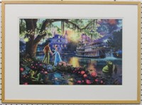 Princess & The Frog Giclee By Thomas Kinkade