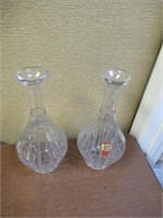 Crystal Match Decanter / Vase
