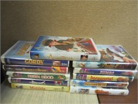 Lot VCR Tapes - Disney Robin Hood, Beast, etc