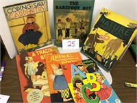 6 Vintage Children's Books