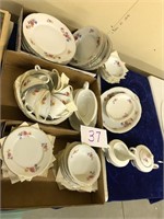 Set of 8 Bavarian Dishes w/ serving dishes