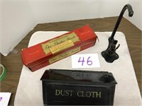 Dusting Sheets in Original Box & Dust Cloth Holder