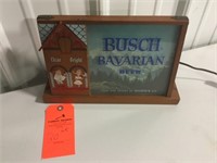 vintage Bush beer light up sign-house