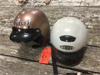 2 helmets