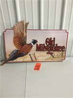Old Milwaukee pheasant tin