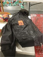 XL leather jacket