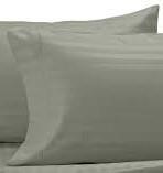 "As Is" Damask Stripe 500 Thread Count Pillow Case