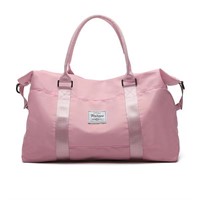 "Used" Floless Outdoor Duffel Gym Bag 4093 (Pink)