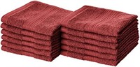 Basics Fade-Resistant Cotton Washcloths -