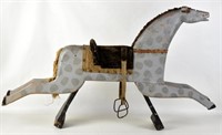 ANTIQUE HORSE TEETER TOTTER TOY