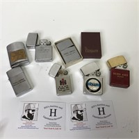 Group of Vintage Lighters - Some Advertising
