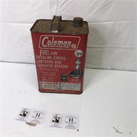 Vintage (No Barcode) Coleman Lantern Fuel Can