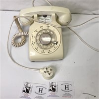 Vintage White Telephone