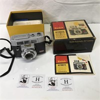 Vintage Kodak Automatic 35F Camera in Box
