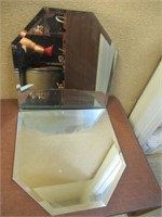 2 Mirrors for Display Case