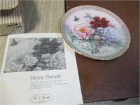 Collector Plate Flower Pony Prelude