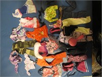 Large Lot of Barbie Clothes