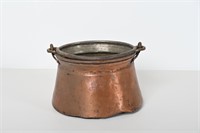 Antique Hand Crafted Copper Kettle