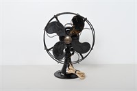 Antique Emerson Oscillating Fan w/ Brass Blades