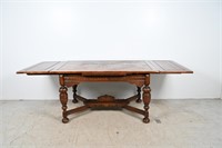 Antique French Revival Draw Table