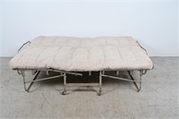 Vtg Leggett & Platt Roll-Away Bed w/ Feather Matre