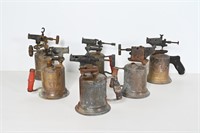 Vintage Brass Torches: Turner, Detroit Torch & Mfg