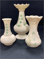 Belleek Vases