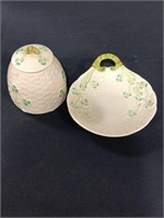 Belleek Shamrock Porcelain