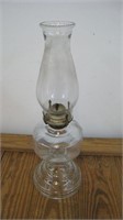 Antique Oil Lamp with Globe