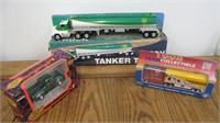 Lot of 3 Collectible Toy Trucks in Original Boxes