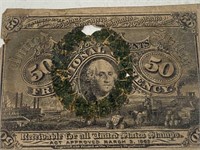 1863-50 Cent Fractional Currency Value $69