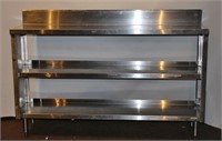 STAINLESS STEEL DISH CABINET