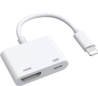 [Apple MFi Certified] Lightning to HDMI Adapter,