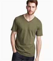 New olive green cotton shirt for men