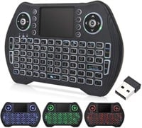 Backlit Mini Wireless Keyboard with Touchpad