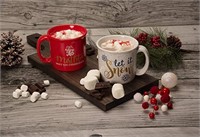 Under the Mistleoe Mug - Mugh Hot Chocolage (Red)