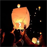 New Chinese Sky Lanterns 5-Pack 100% Biodegradable