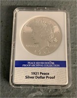 1921 Peace Dollar Silver Archival Proof