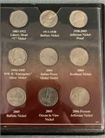 100 Years of American Nickels Collection