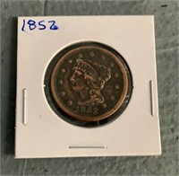 1852 Large Cent