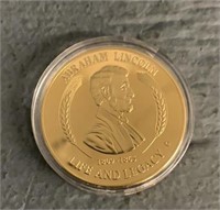 Lincoln Gettysburg Address Commemorative Coin