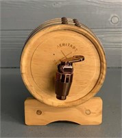 Small Oak Whiskey Barrel