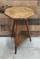 Tripod Style Wood Table