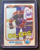 1981 Topps Wayne Gretzky 3rd Year Card